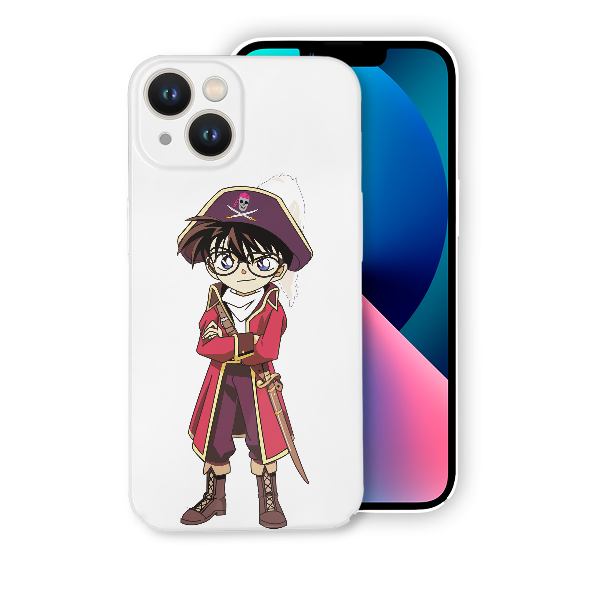 （画像用） 名探偵コナン 江戸川 コナン Detective Conan Conan Edogawa 【iPhone 14シリーズ対応】ハードケース